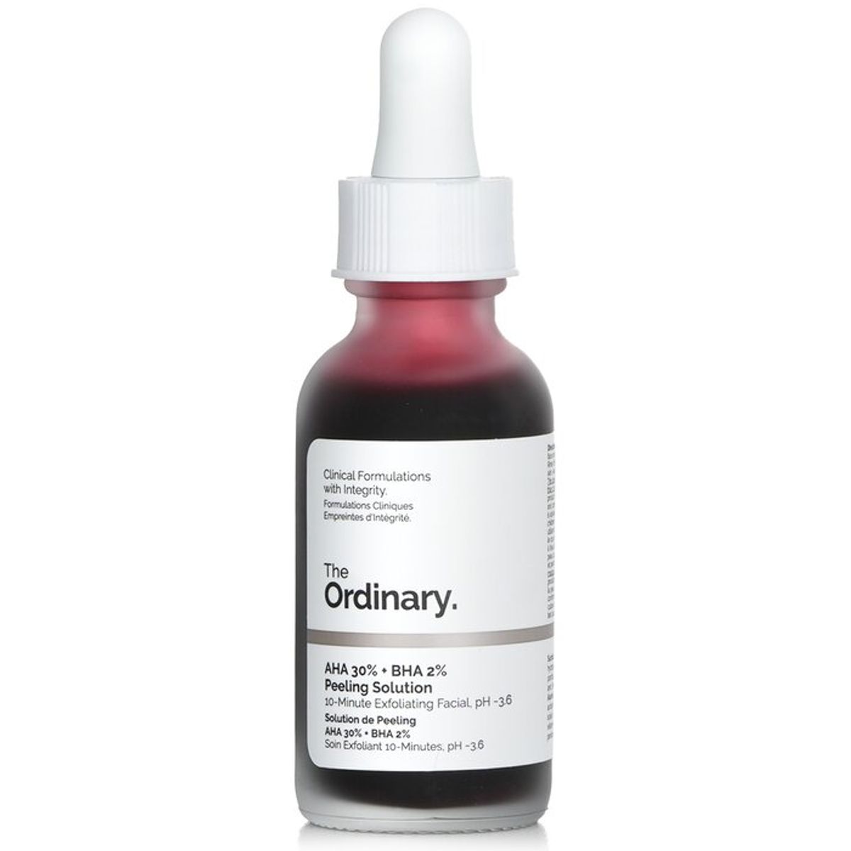 THE ORDINARY - Exfoliante Facial AHA 30% + BHA 2% 30ml The Ordinary