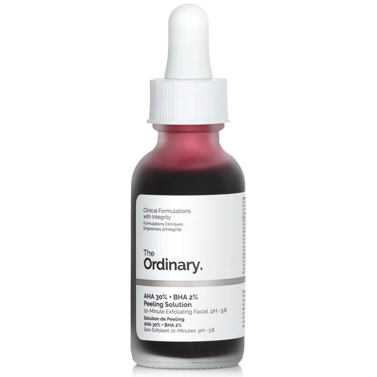 THE ORDINARY - Exfoliante Facial AHA 30% + BHA 2% 30ml The Ordinary