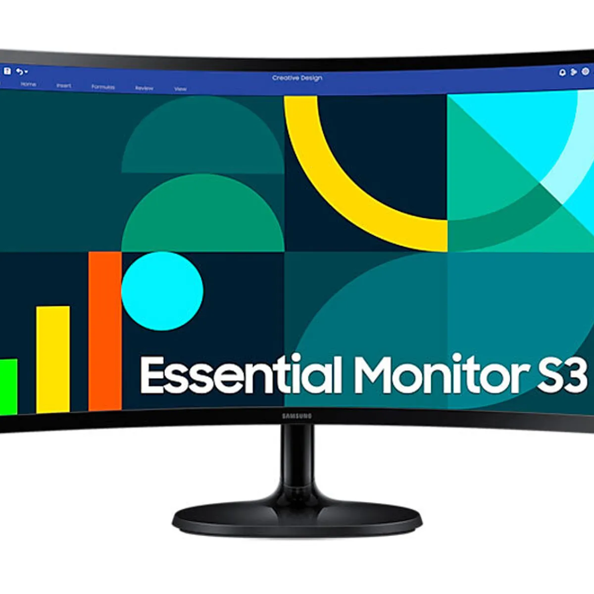 SAMSUNG - MONITOR SAMSUNG LS24D360GALXPE 24 Curvo 100HZ