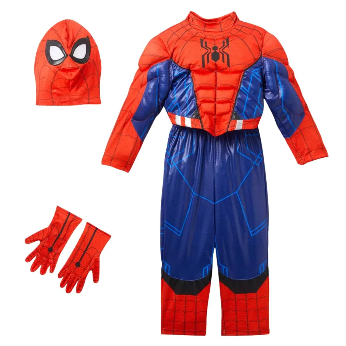 DISNEY CLASICOS - Disfraz Niño con luces y sonido Spiderman Marvel Avengers Disney Store