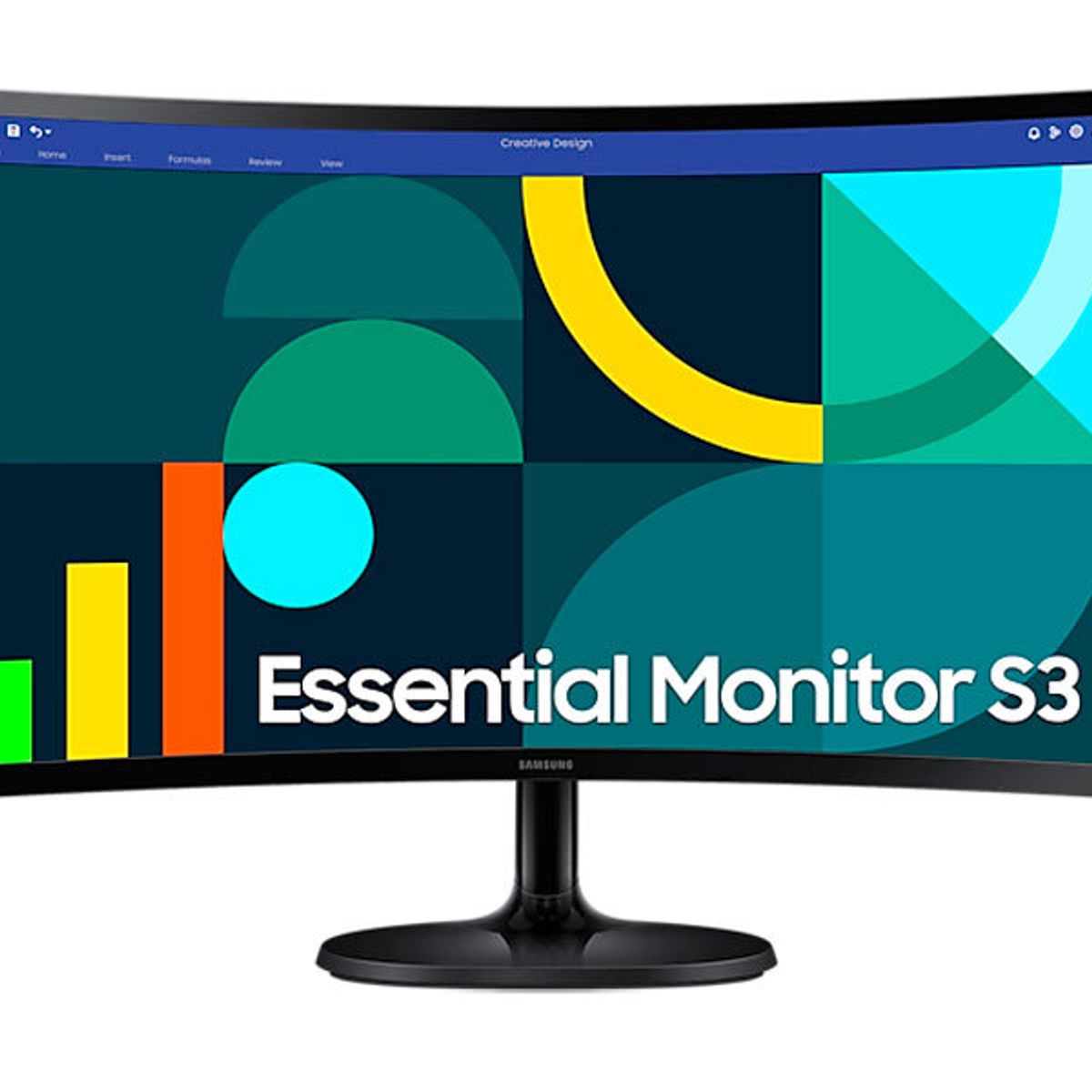 SAMSUNG - MONITOR SAMSUNG LS24D360GALXPE 24 Curvo 100HZ/4MS HDMI x1/ VGA x1