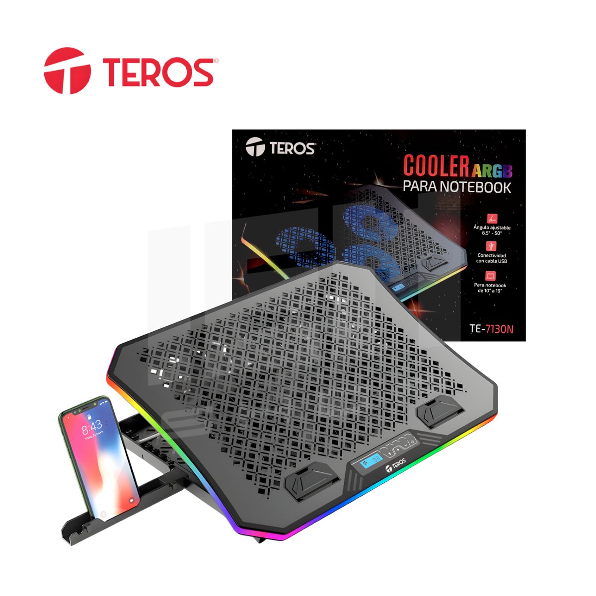 TEROS - Cooler Teros TE-7130N Para Notebooks