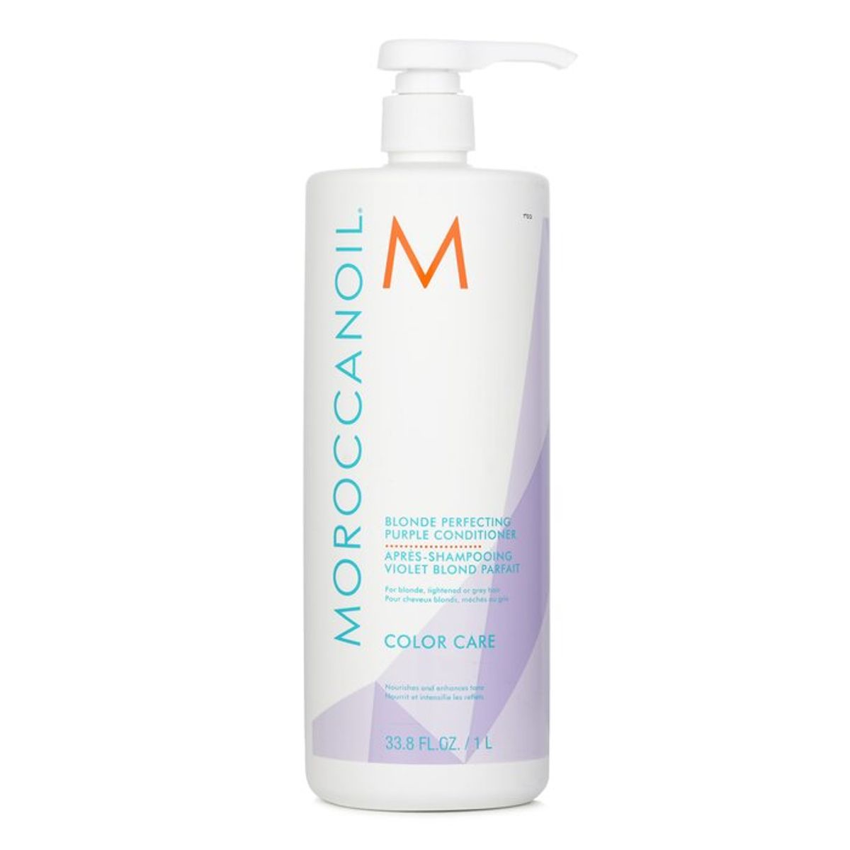 MOROCCANOIL - Acondicionador Morado Blonde Perfecting Cabello Rubio Aclarado o Gris 1000ml Moroccanoil