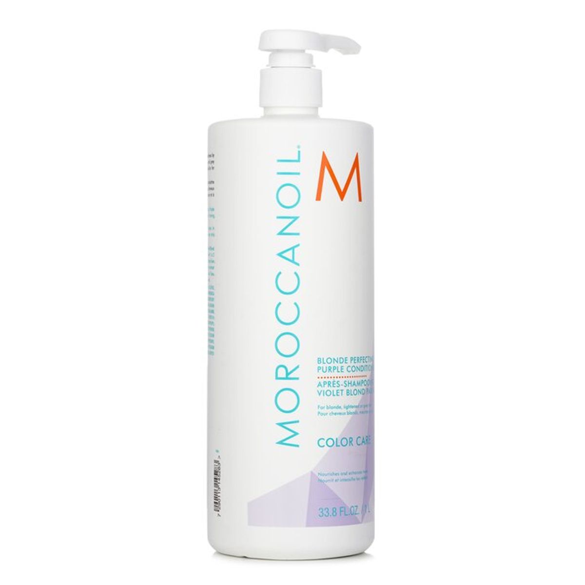 MOROCCANOIL - Acondicionador Morado Blonde Perfecting Cabello Rubio Aclarado o Gris 1000ml Moroccanoil