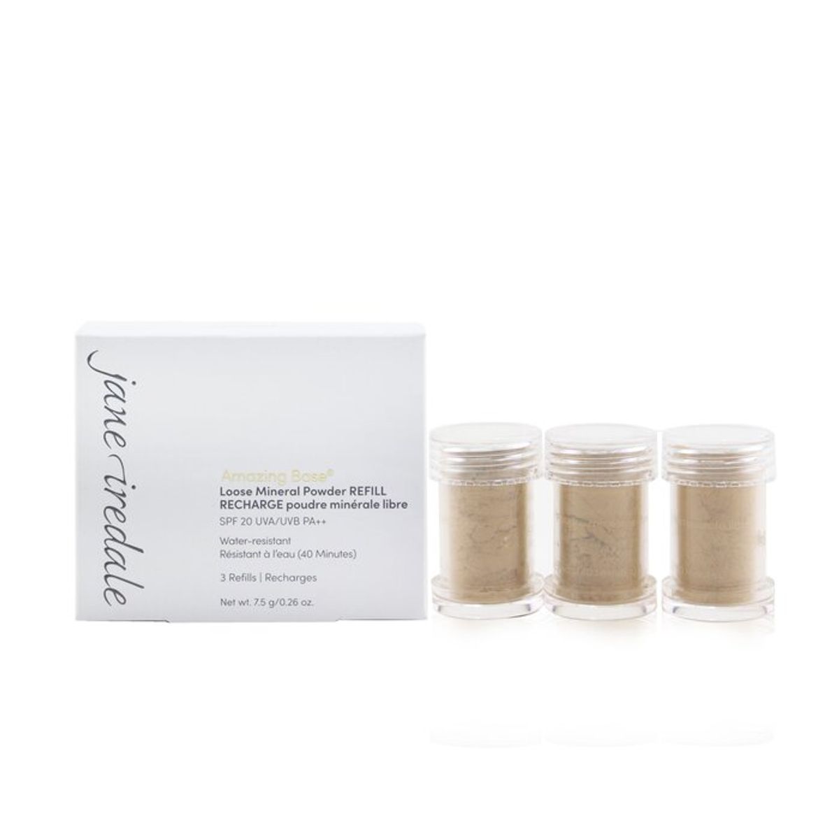 JANE IREDALE - Base Loose Mineral Polvo SPF20 Refill Riviera 3x25g Jane Iredale