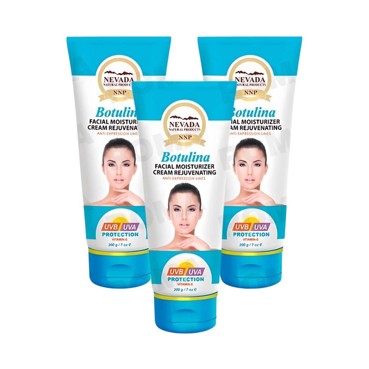 NEVADA NATURAL PRODUCTS - PACK 3 CREMA FACIAL BOTULINA 200G NEVADA