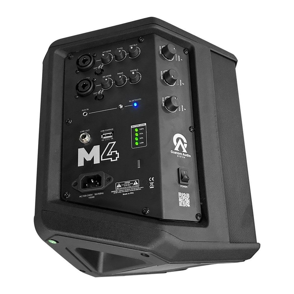 CUSTOM - CUSTOM AUDIO M4 - PARLANTE RECARGABLE Y POTENTE PRECIO DE ANIVERSARIO