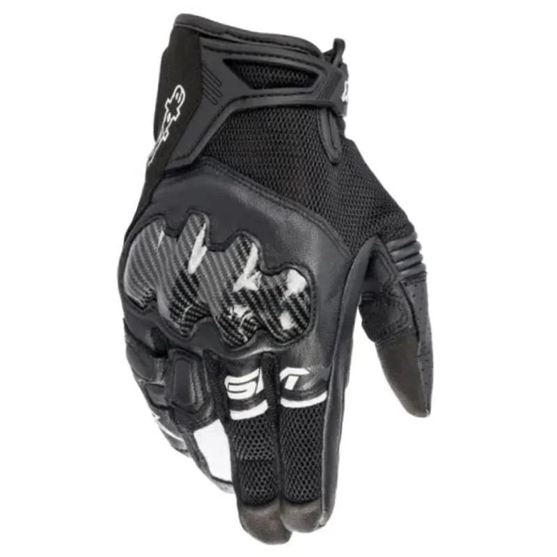 ALPINESTARS - GUANTES PARA MOTO DE CUERO CON PROTECCIONES SMXR