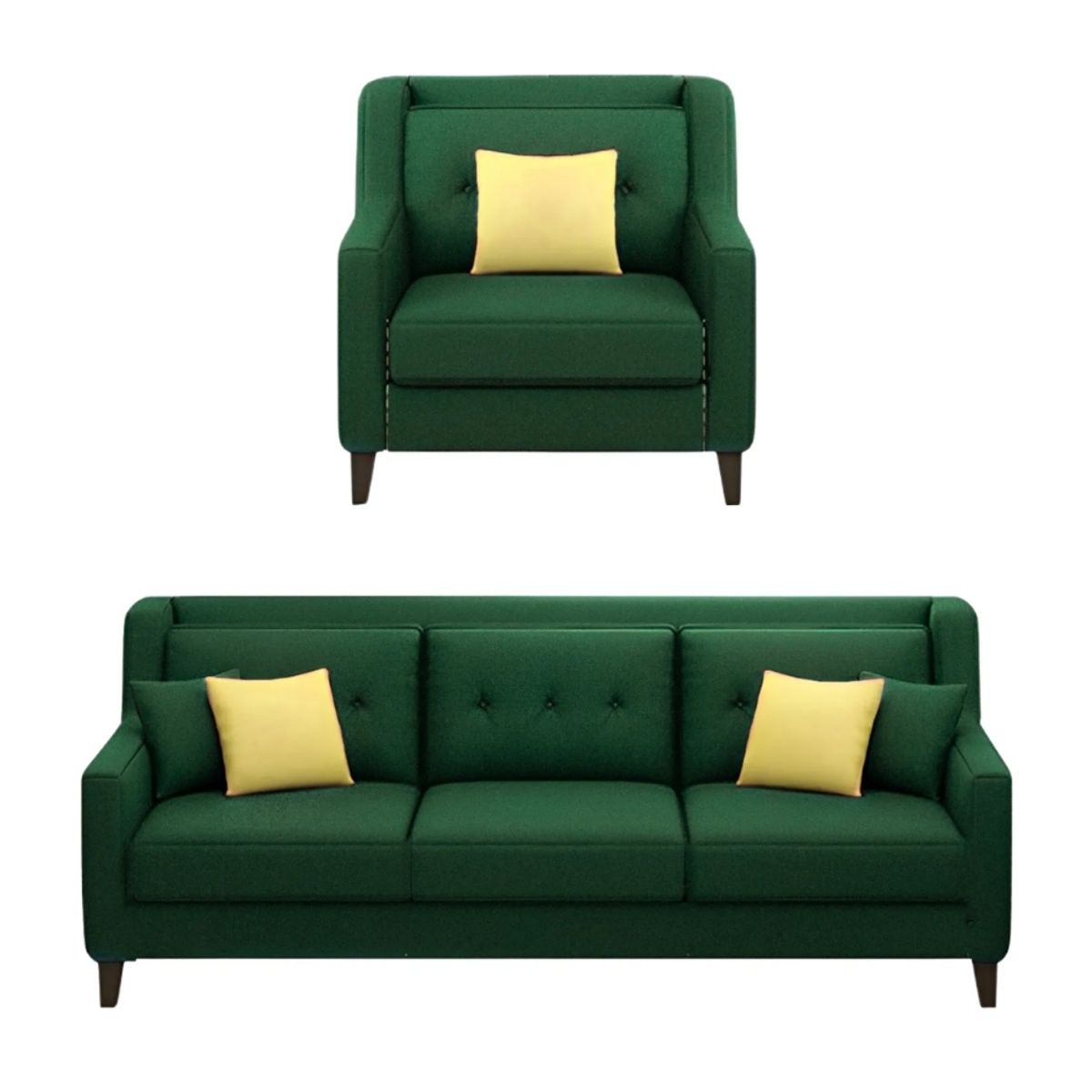 GENERICO - Juego de Sala Barroco 3-1