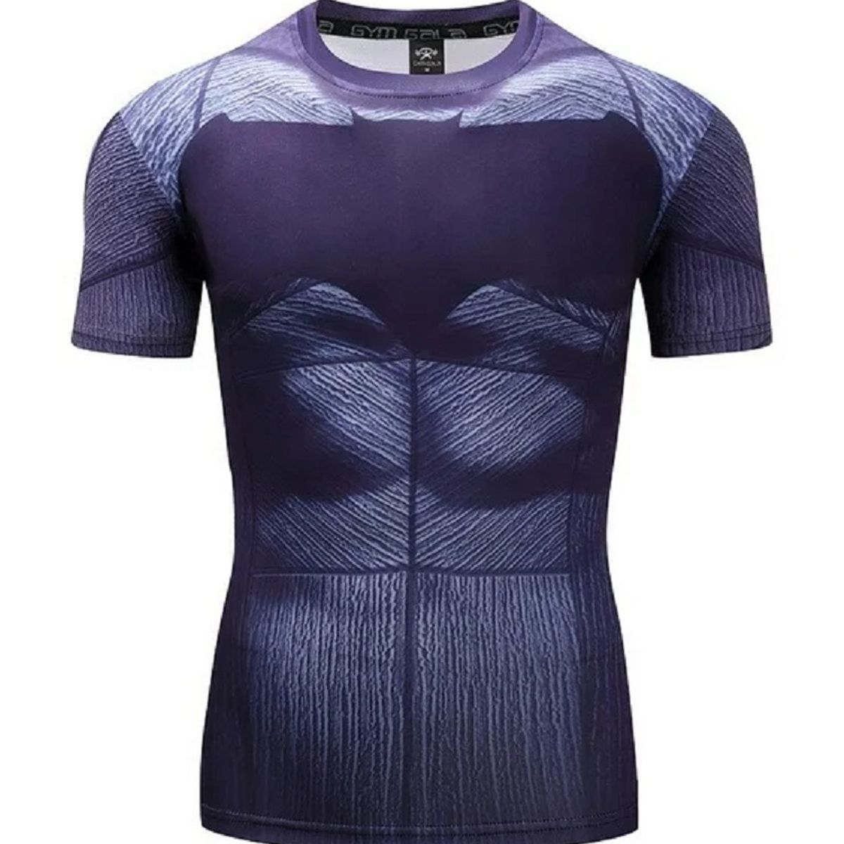 GENERICO - POLO COMPRESION BATMAN AZUL HALLOWEEN