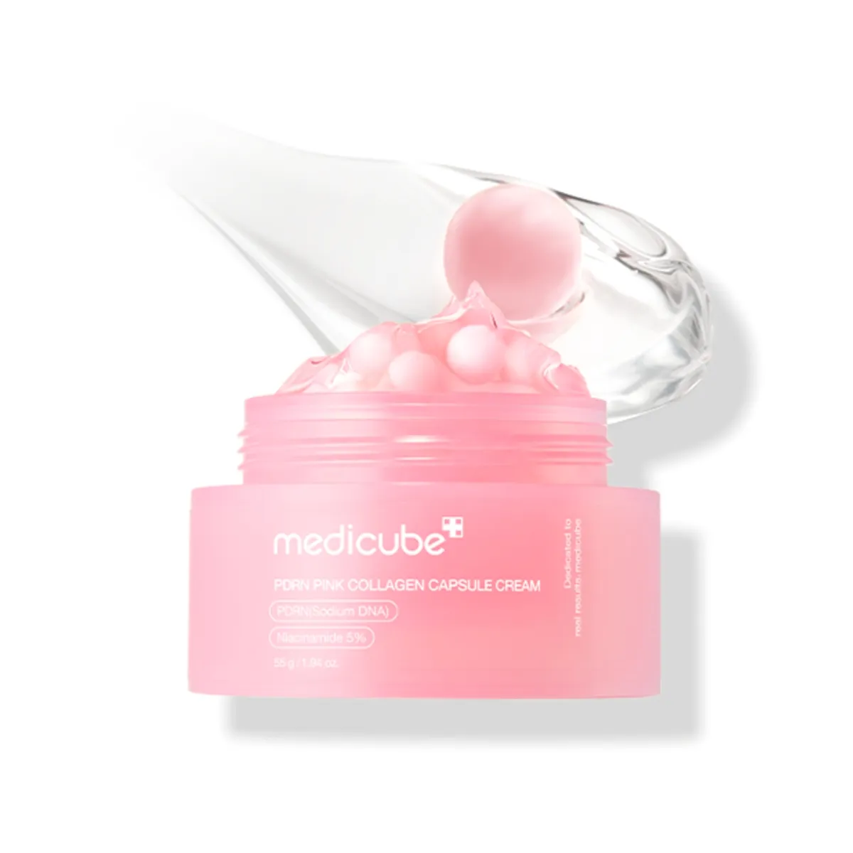 MEDICUBE - Medicube PDRN Pink Collagen Capsule Cream 55g Hidratación Brillante