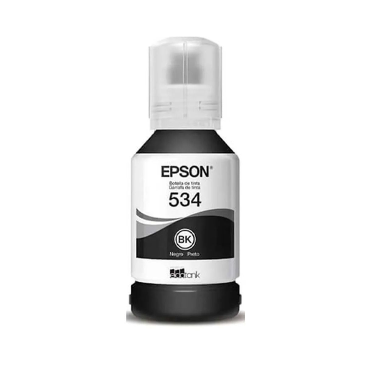 EPSON - TINTA EPSON T534120 P/ M1100/ 1120/ 1180/ 2140/ 2170/ 3170/ 3180 BLACK