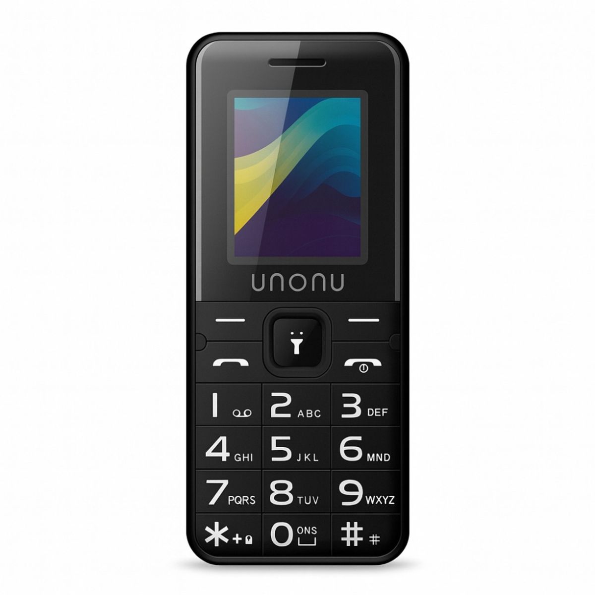 UNONU - Celular Unonu Clear 4G Negro - Potente Y Elegante, Ideal Para Navegación Y Redes Sociales