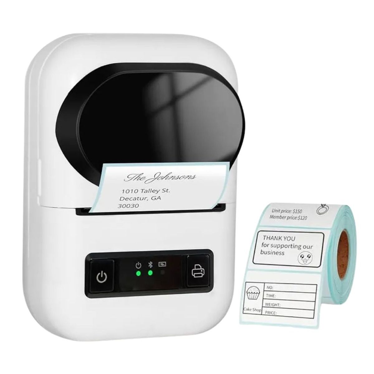 GENERICO - Impresora Térmica Portátil Bluetooth 58mm GOOJPRT PT-260 con Batería