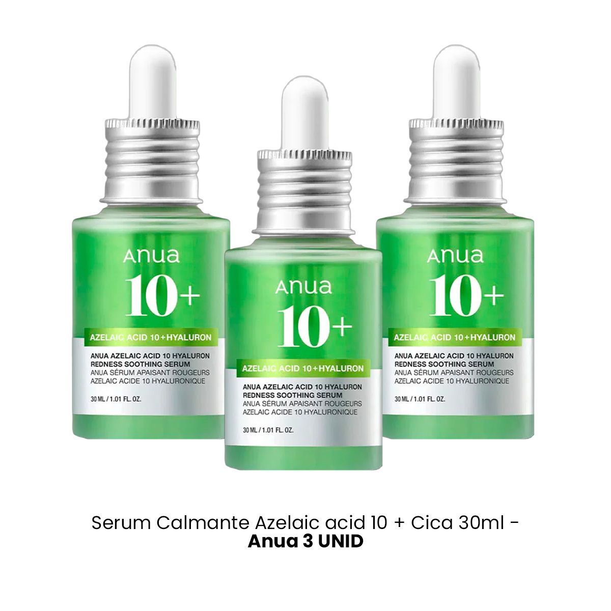 ANUA - Serum Calmante Azelaic acid 10+ Cica 30ml - Anua 3 und