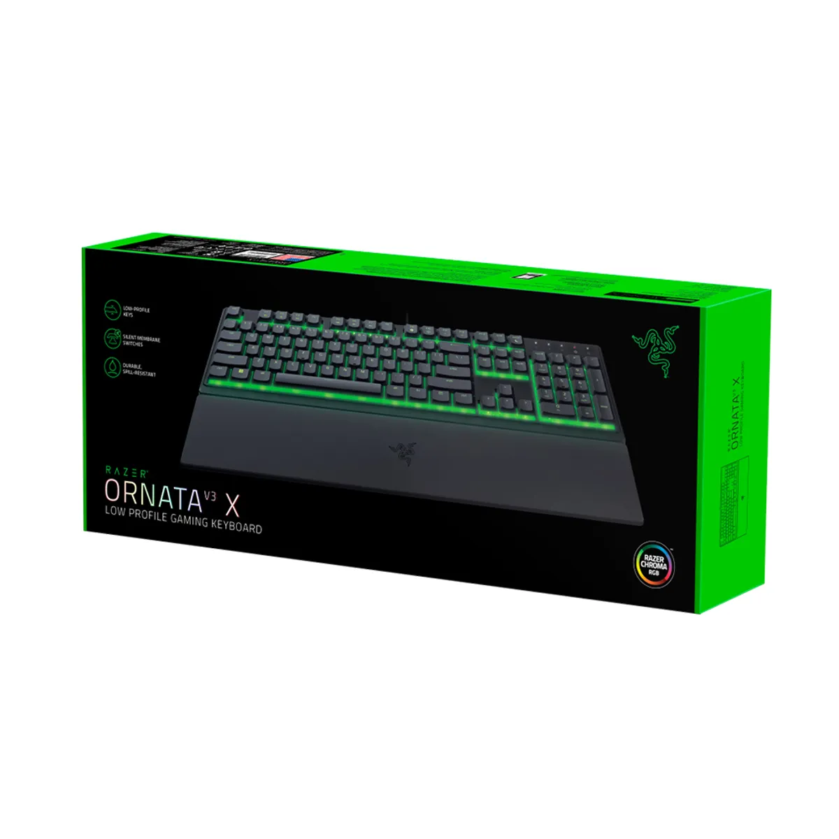 RAZER - Teclado Gaming Razer Ornata V3 X Chroma Rgb - Ilumina Tu Juego Con Estilo Y Precisión
