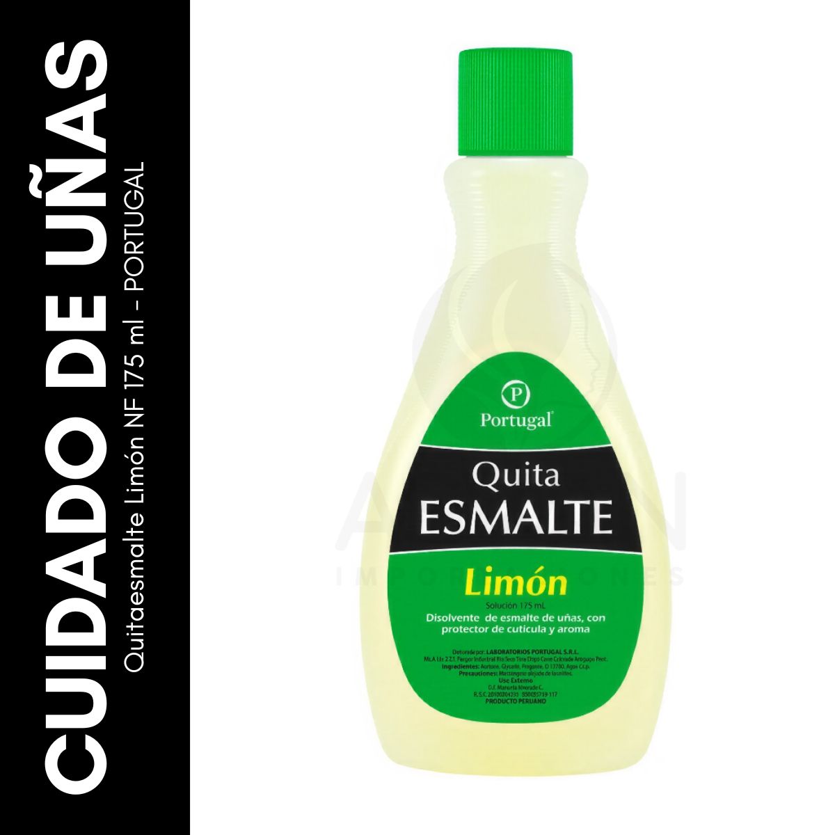 GENERICO - Quitaesmalte Limón NF 175 ml - PORTUGAL