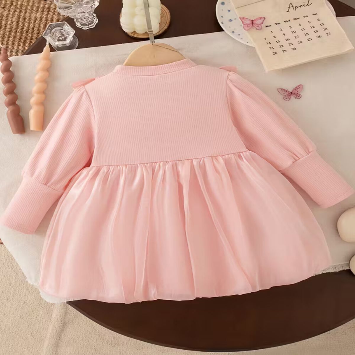 GENERICO - VESTIDO PARA NIÑA BEBE PARA FIESTA DE CUMPLEAÑOS