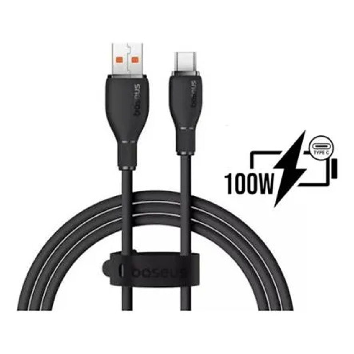 BASEUS - Cable De Carga Ultra Rapida Baseus Usb A - Tipo C 100w 120CM