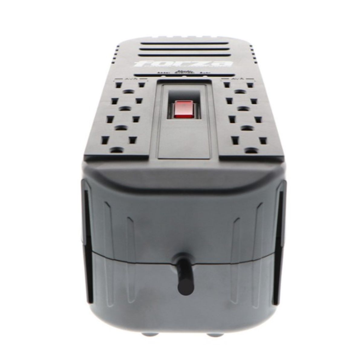 FORZA - ESTABILIZADOR FORZA 1100 WATTS/2200VA DE 8 TOMAS 220V