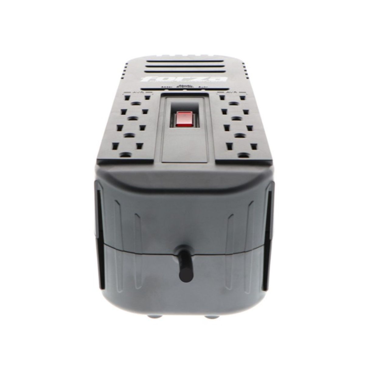 FORZA - ESTABILIZADOR FORZA 1100 WATTS/2200VA DE 8 TOMAS 220V