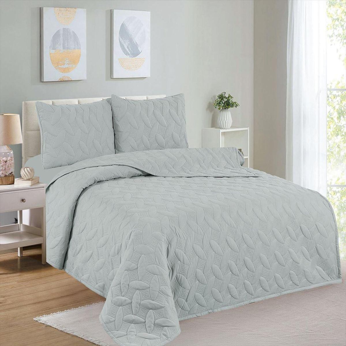 CASATEX - Set de Cobertor 2pz + Juego de sabanas + fundas 100%  Calidad