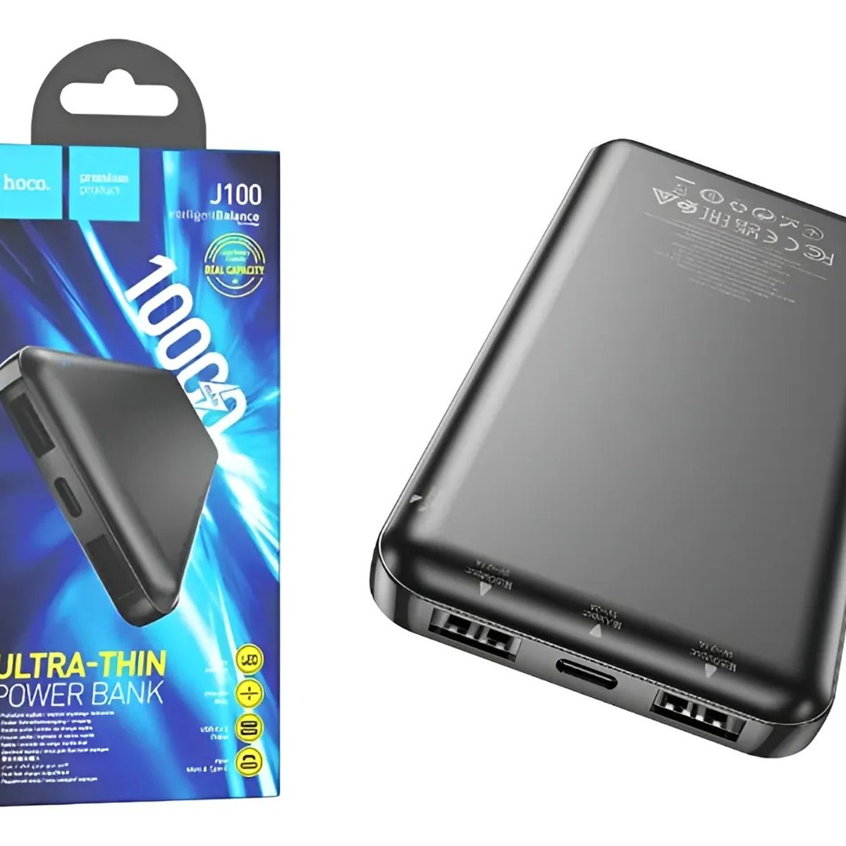 HOCO - Powerbank Hoco De 10000 Mah Ultra-thin Modelo J100