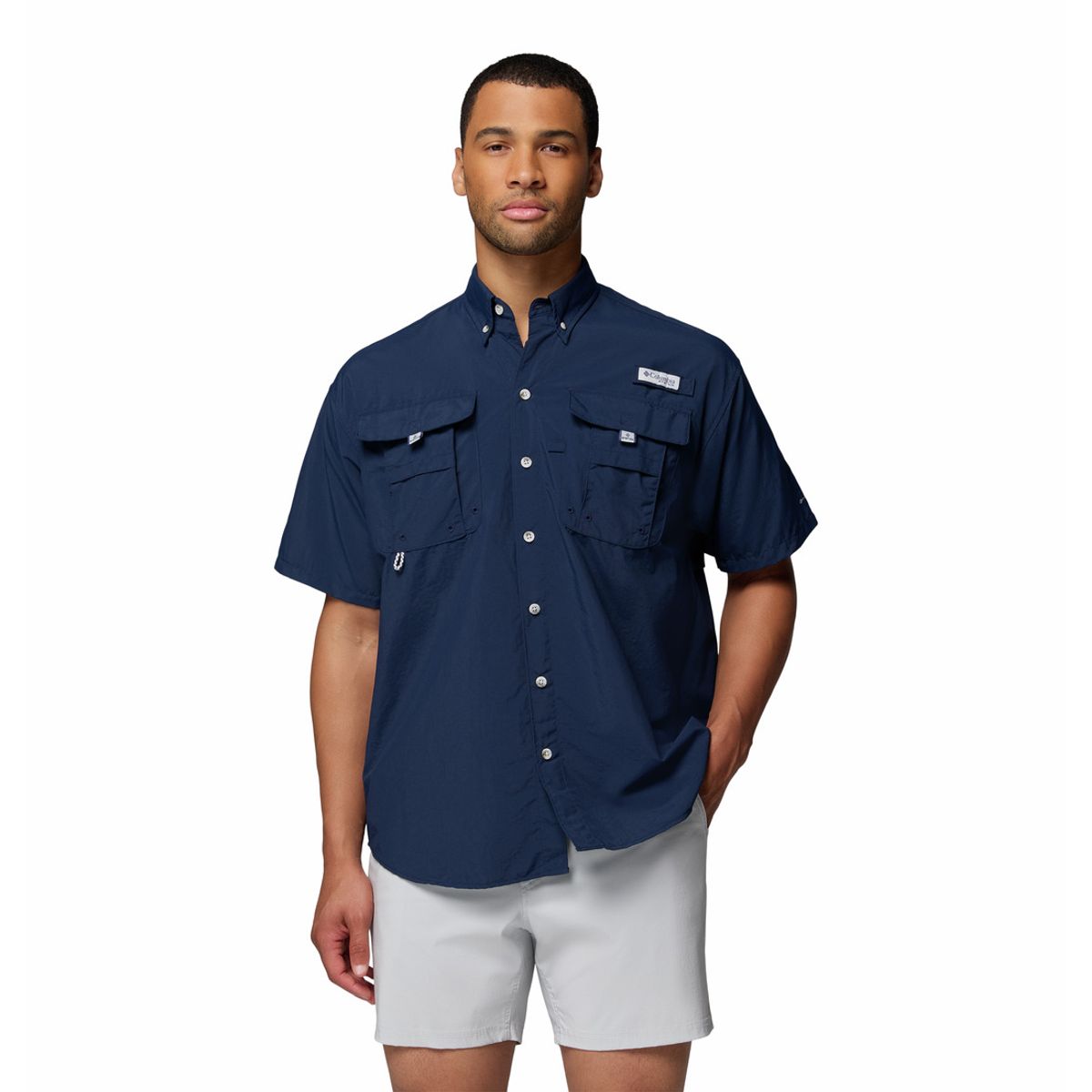 COLUMBIA - Camisa Columbia Hombre Pfg Bahama II Azul COLUMBIA