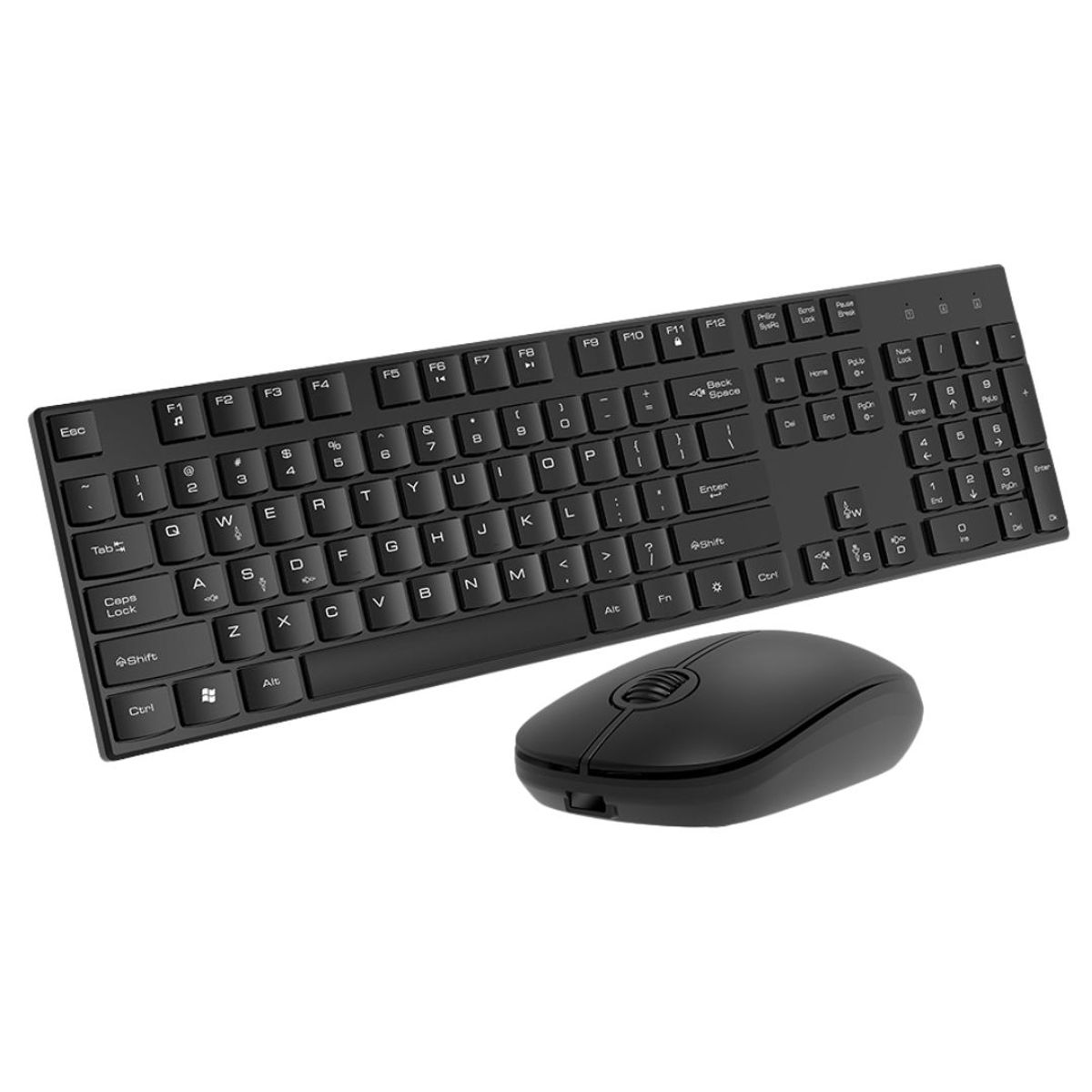 SEISA - Kit Teclado y Mouse Inalámbrico SEISA DN-K88 con Ñ y Conexión Dual