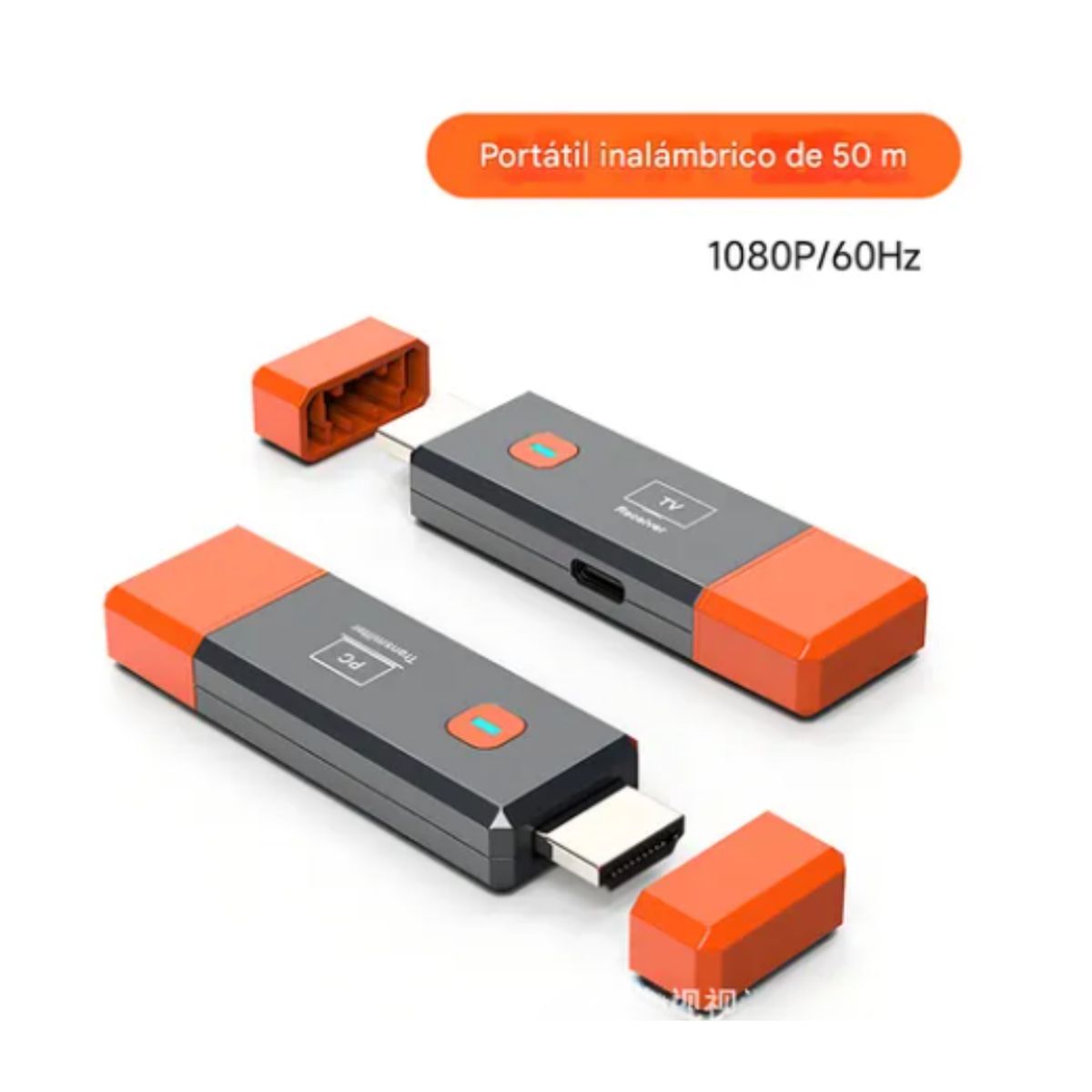 GENERICO - Extender Hdmi Wireless 1080p Audio Video Tx Rx 50metros