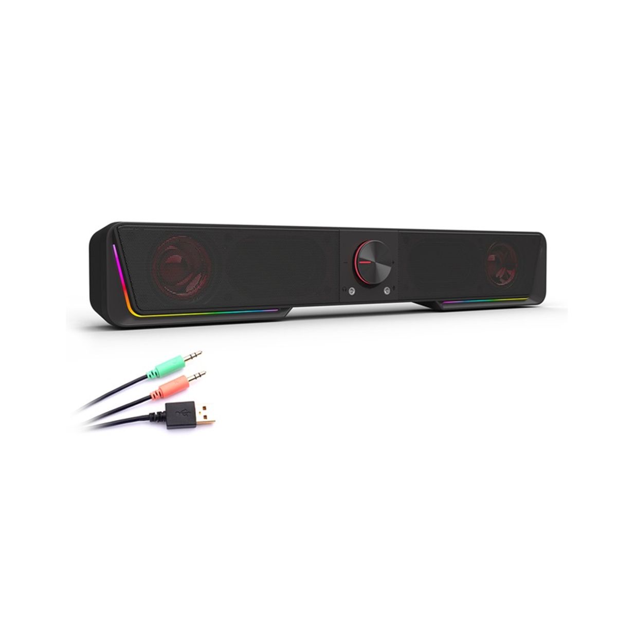 REDRAGON - Parlante REDRAGON DARKNETS GS570 RGB Bluetooth 35mm