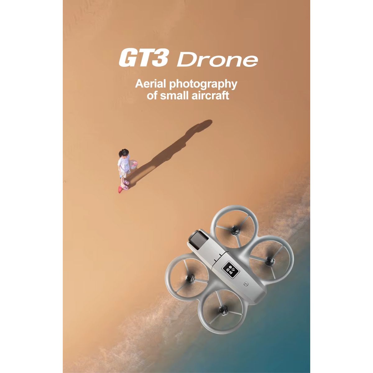 GENERICO - DRON DRONE GT3 WIFI 8K PROFESIONAL
