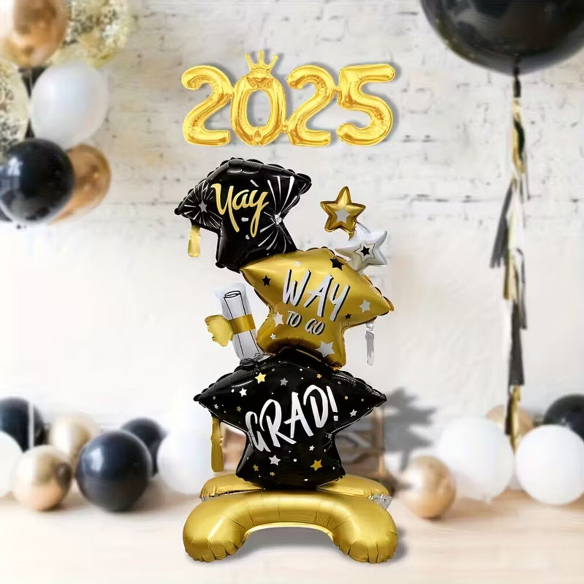 GENERICO - GLOBOS PARA GRADUACION Y PROMOCION DE COLEGIO