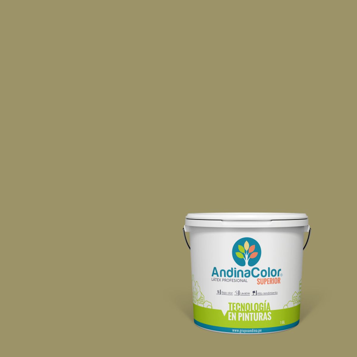 ANDINACOLOR - PINTURA ANDINACOLOR SUPERIOR SAFARI LATEX  1 GALON
