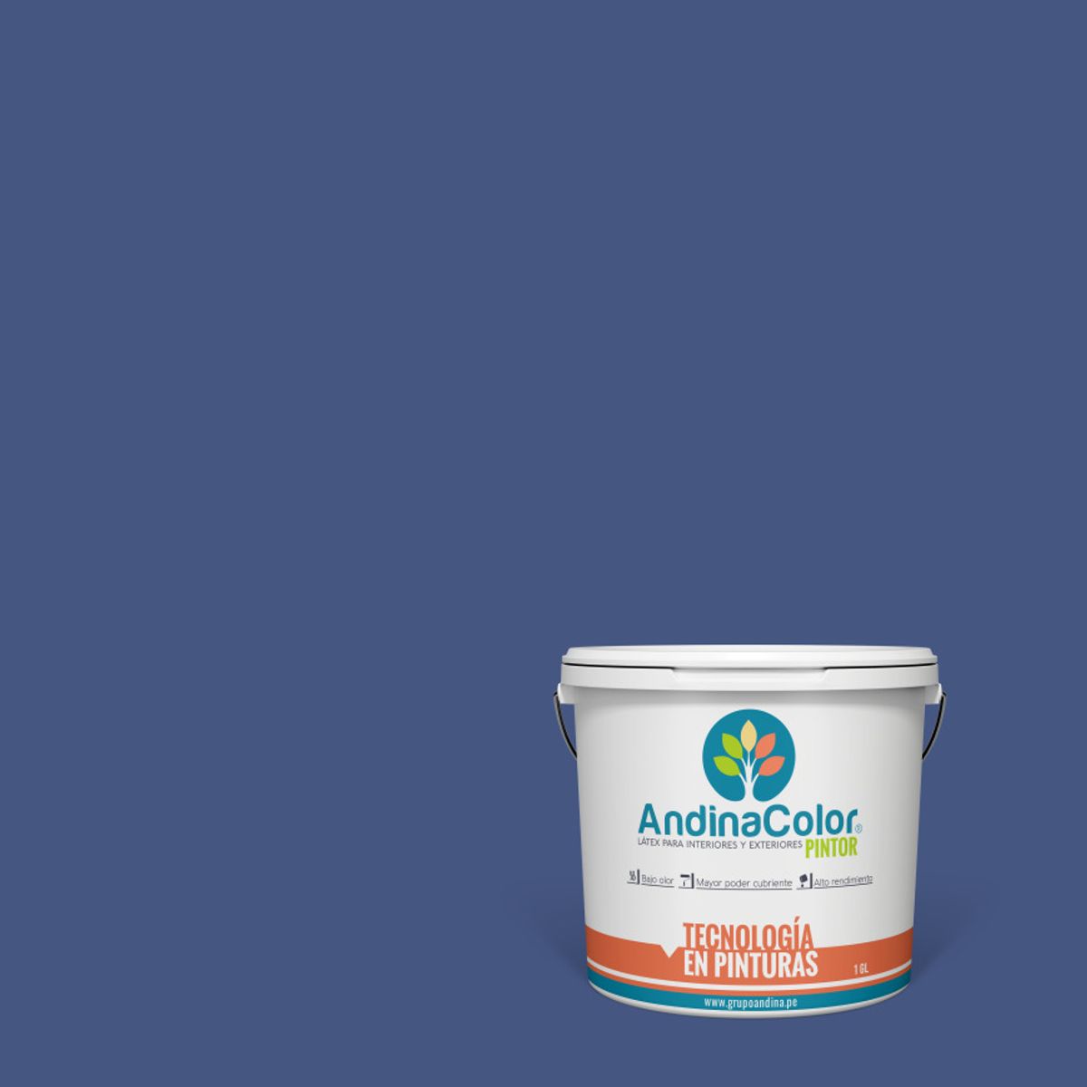 ANDINACOLOR - PINTURA ANDINACOLOR PINTOR LLUVIA LATEX  1 GALON