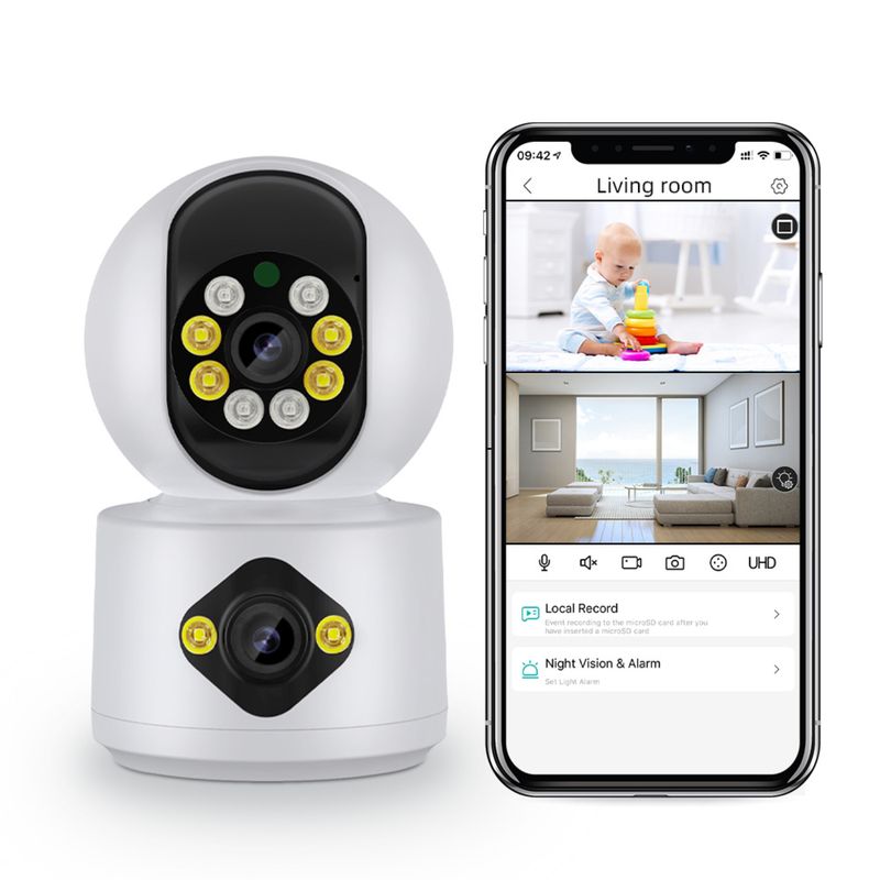GENERICO - Monitor de Bebé Mascota Adulto mayor Visión Nocturna Voz bidireccional