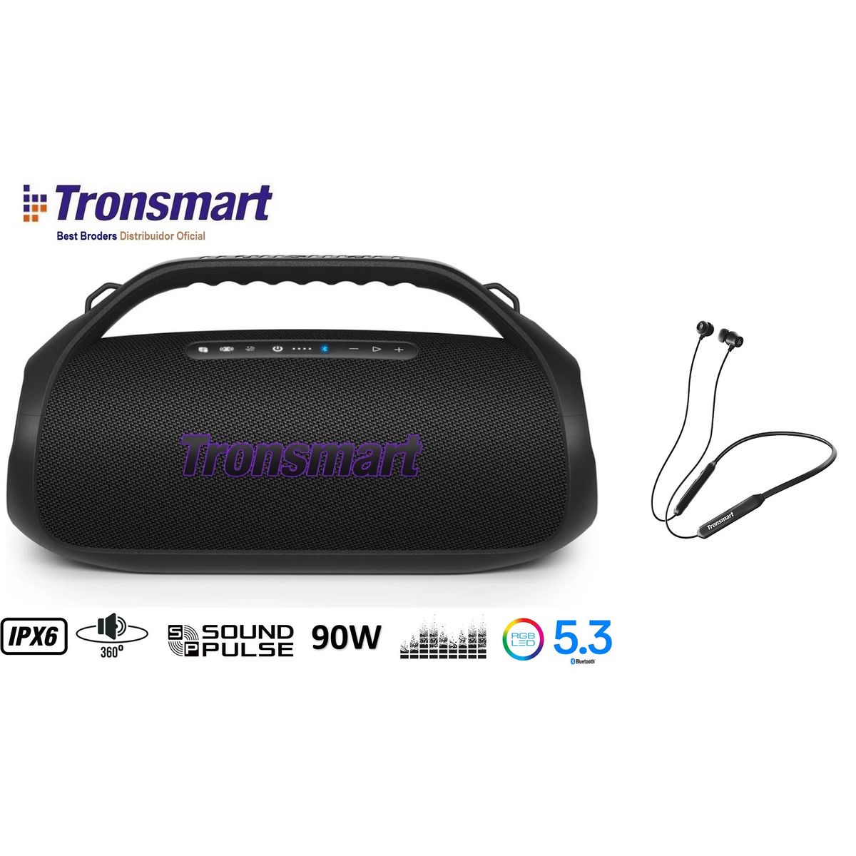 TRONSMART - Tronsmart Bang 2 90W Power Bank regalo Audifonos Encore S3