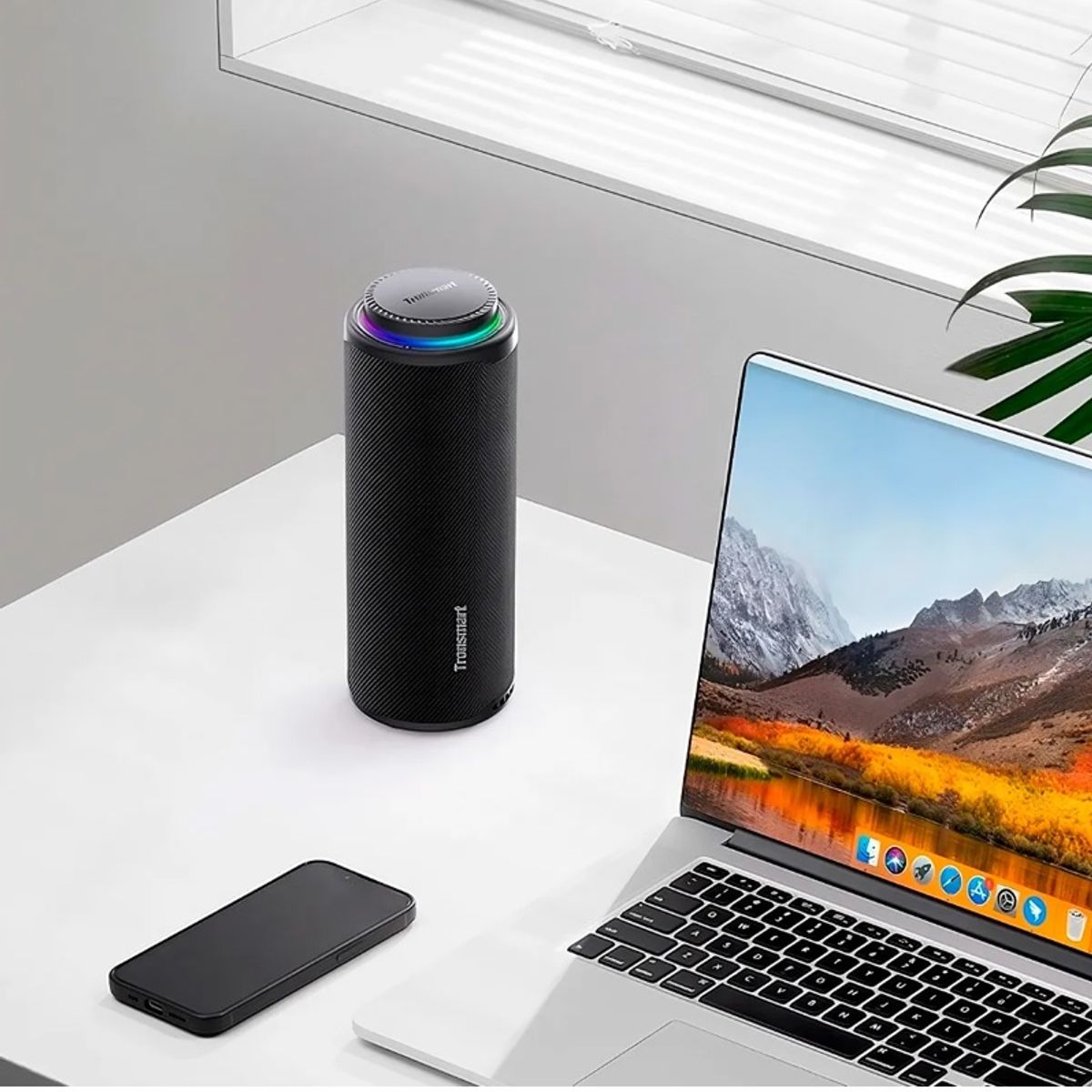 TRONSMART - Tronsmart T8 Parlante Portatil Bluetooth 5.3 40W Acuatico 360°