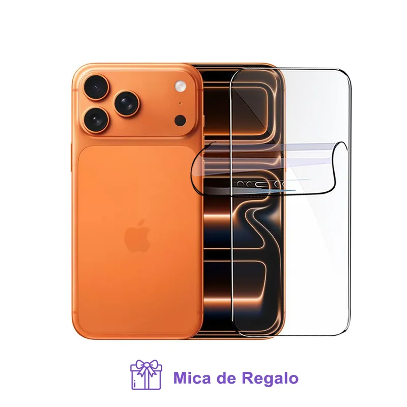 APPLE - iPhone 17 Pro Max 256Gb Apple Intelligence eSIM Cosmic Orange + Mica Hidrogel