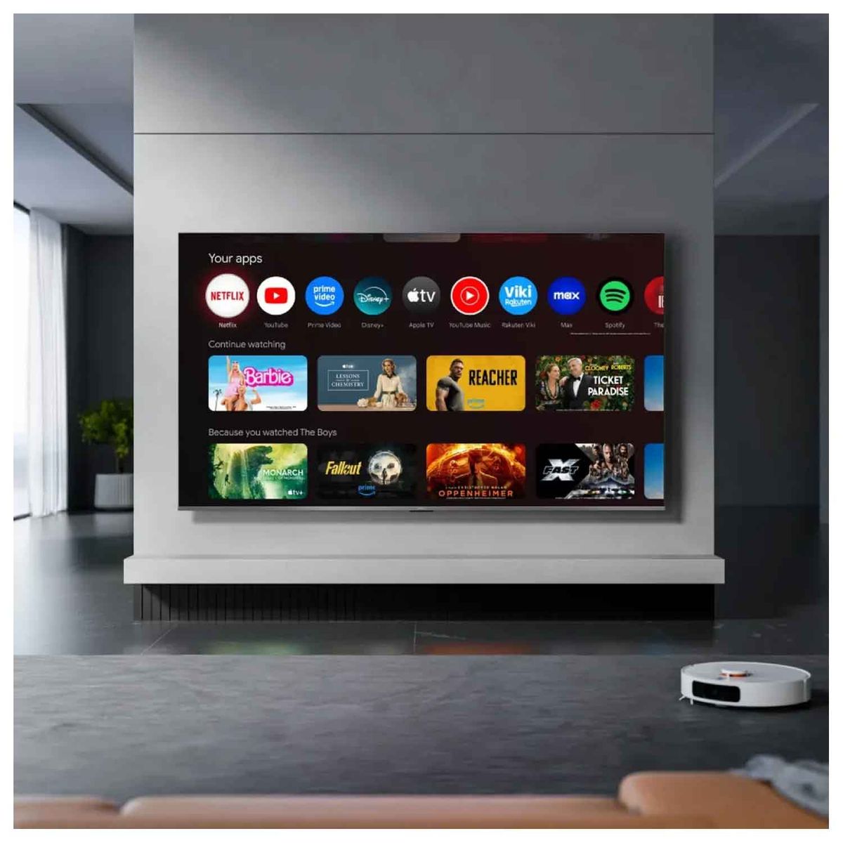 XIAOMI - Televisor Xiaomi 65" QLED Smart UHD 4K A PRO 2025