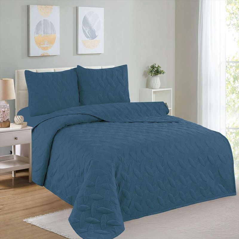 CASATEX - Set de Cobertor 2pz + Juego de sabanas + fundas 100%  Calidad