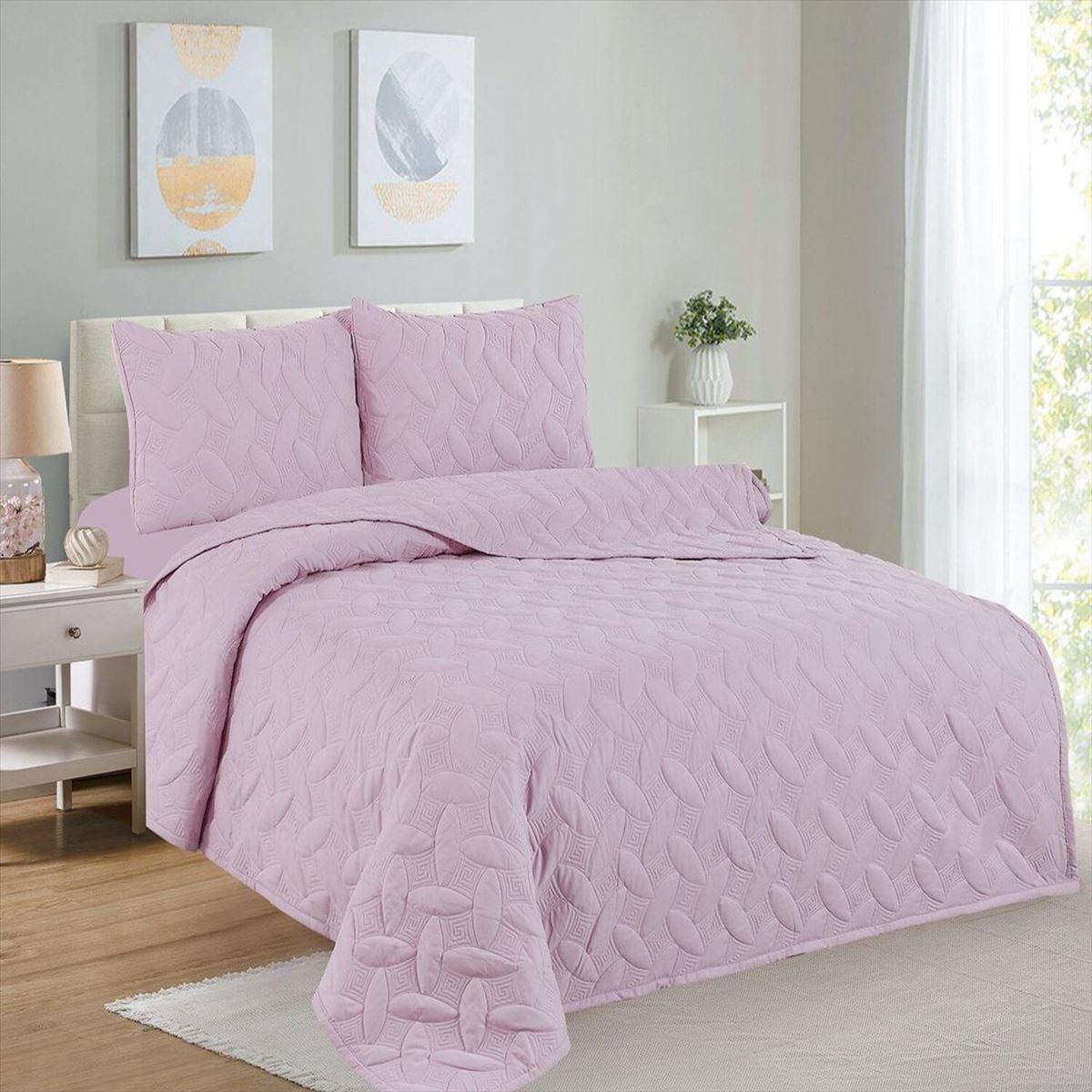 CASATEX - Set de Cobertor 2pz + Juego de sabanas + fundas 100%  Calidad