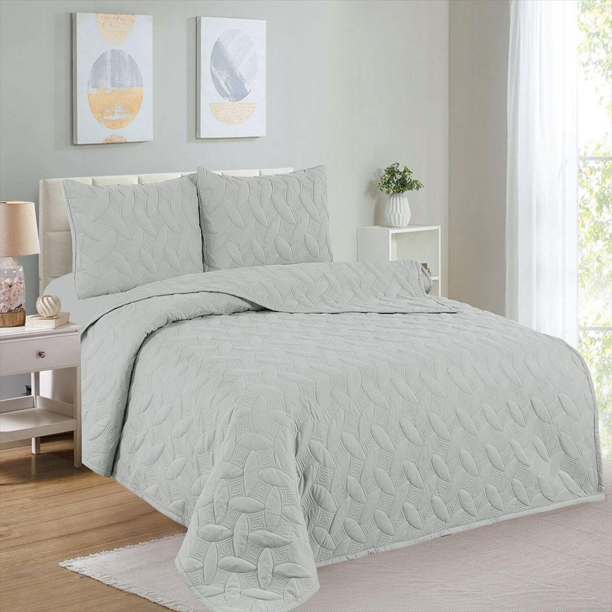 CASATEX - Set de Cobertor 2pz + Juego de sabanas + fundas 100%  Calidad