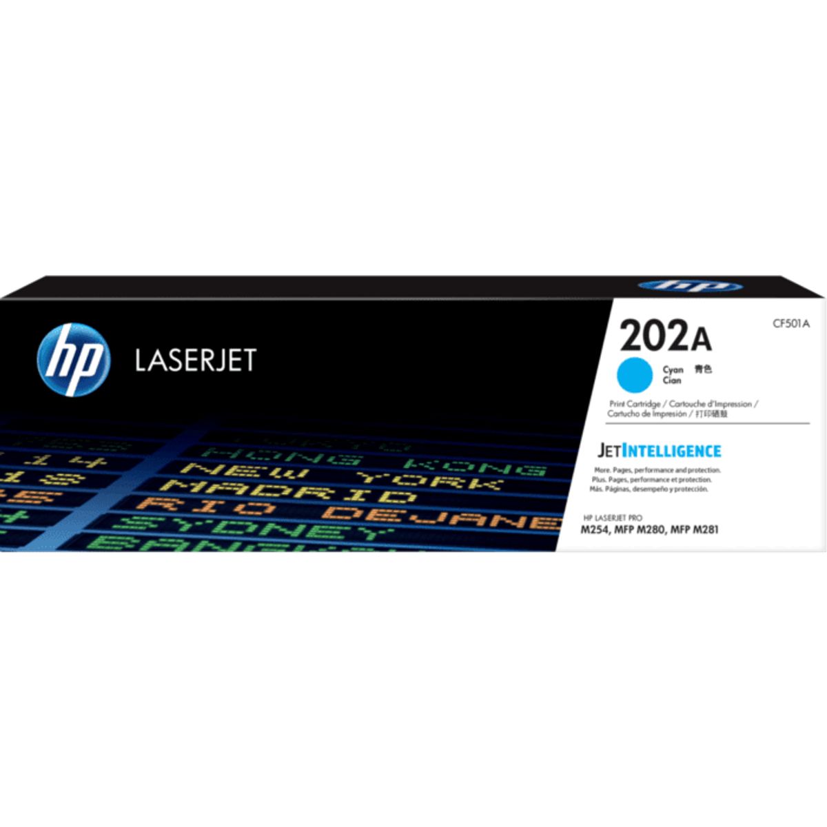 HP - TONER HP CF501A (202A) CYAN LJ PRO M254 1.3 KPGS
