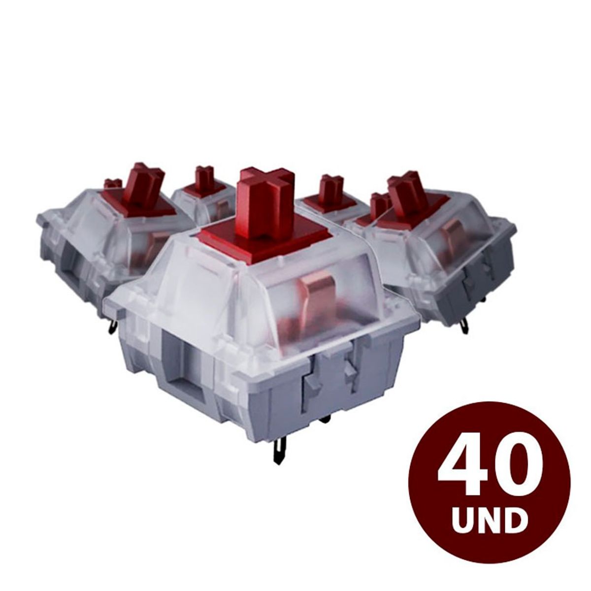 VSG - Switch VSG Kailh Speed Copper 3 Pines - 70M Pulsaciones Táctil