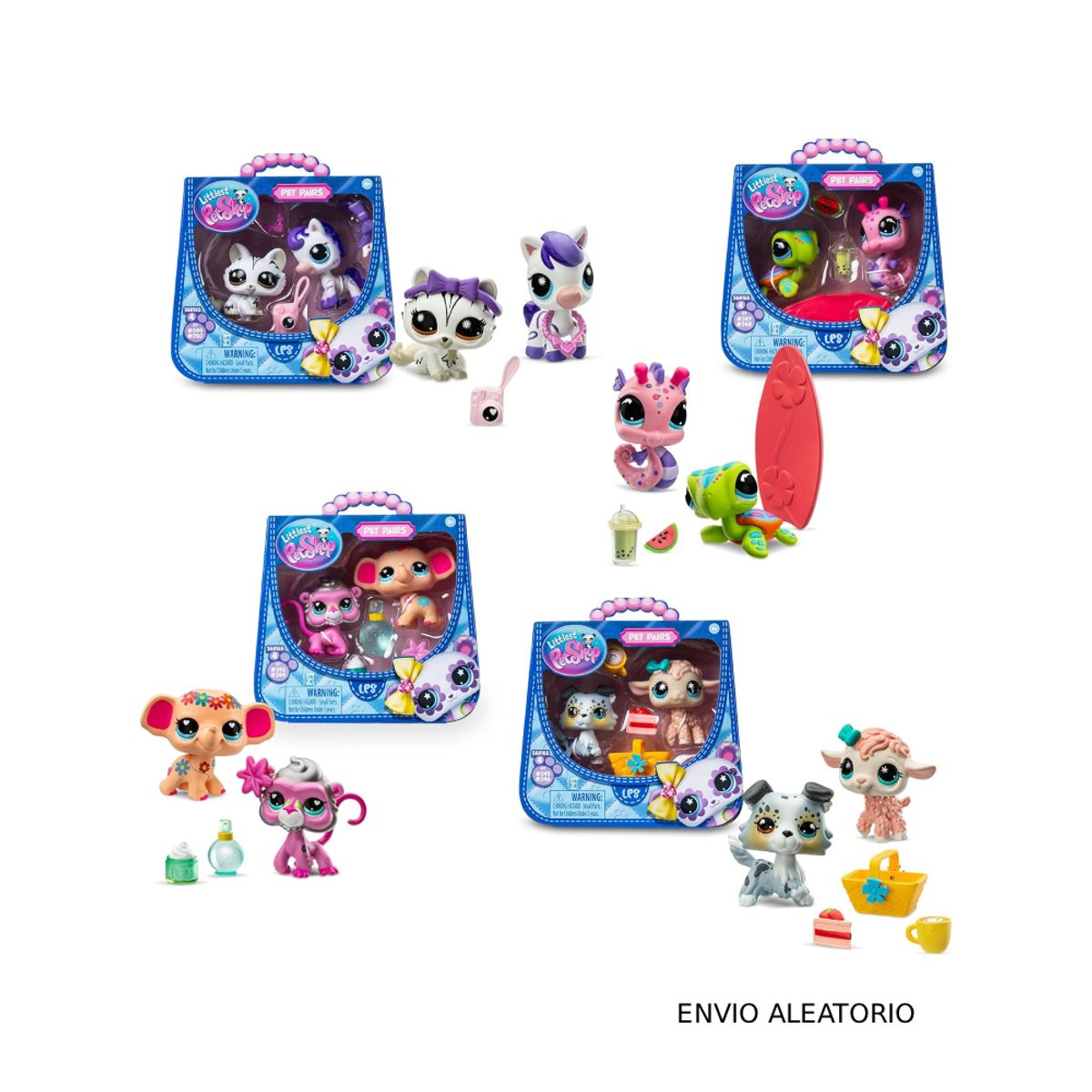 LITTLEST PET SHOP - Littlest Pet Shop Figura Mascota sorpresa Pack 2 figuras