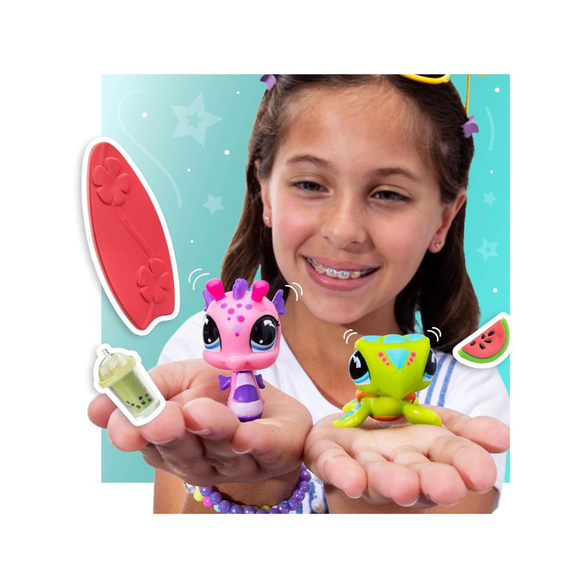 LITTLEST PET SHOP - Littlest Pet Shop Figura Mascota sorpresa Pack 2 figuras