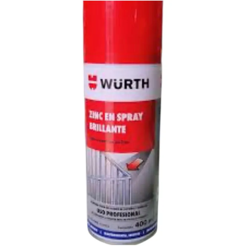 WURTH - WURTH ZINC EN  SPRAY BRILLANTE PROTECCION ANTICORROSIVA