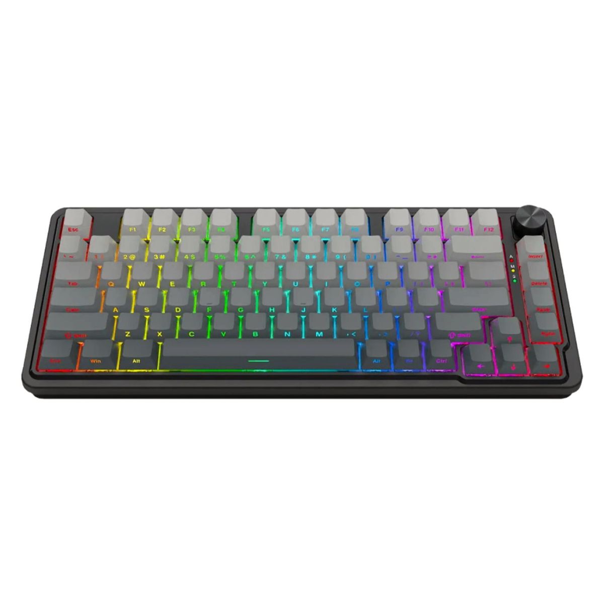 REDRAGON - Teclado Redragon UCAL PRO-RGB K673SP Wireless Mecánico 75% RGB Negro