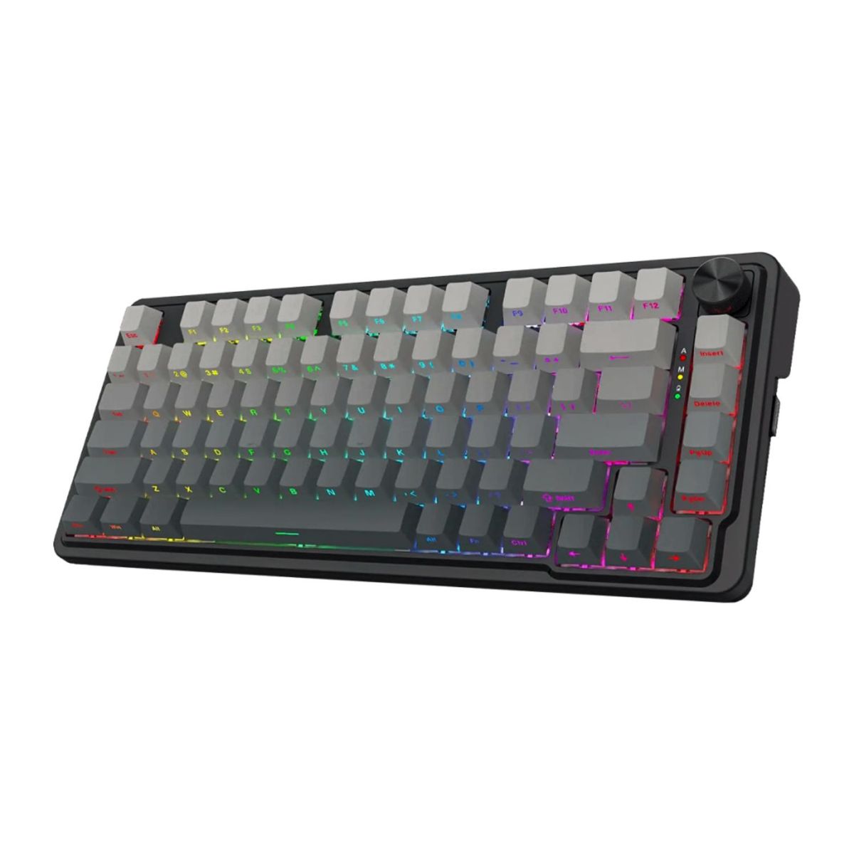 REDRAGON - Teclado Redragon UCAL PRO-RGB K673SP Wireless Mecánico 75% RGB Negro